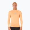 Pánske plavecké tričko longsleeve Rip Curl Waves UPF Performance mandarin zest