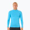 Pánske plavecké tričko longsleeve Rip Curl Dawn Patrol UPF Performance blue paint