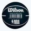 Basketbalová lopta Wilson NBA Team Dribbler Utah Jazz black veľkosť 7