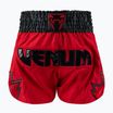Pánske tréningové šortky Venum Inferno Muay Thai red/charcol grey/black