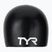Detská plavecká čiapka TYR Wrinkle-Free Silicone black