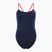 Dámske jednodielne plavky TYR Hexa Cutoutfit navy/red