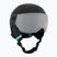 Detská lyžiarska helma Bollé Quiz Visor Jr black/blue matte/orange gun