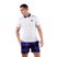 Pánska bielo-fialová tenisová polokošeľa HYDROGEN Tartan T00518E82