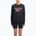 Dámska mikina Identity Big Logo Fleece Crew black/purple rave/electric amber