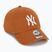 47 Značka MLB New York Yankees CLEAN UP spálená oranžová baseballová čiapka
