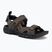 Keen Targhee III Open Toe sivé pánske trekingové sandále 122424