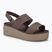 Dámske sandále Crocs Brooklyn Low Wedge mushroom/stucco