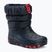 Juniorské snehové topánky Crocs Classic Neo Puff navy