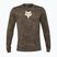 Pánske cyklistické tričko s dlhým rukávom Fox Racing Ranger Tru Dri dirt brown