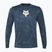 Pánske cyklistické tričko s dlhým rukávom Fox Racing Ranger Tru Dri dark vintage blue