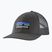 Patagonia P-6 Logo LoPro Trucker baseballová čiapka forge grey