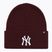 Zimná čiapka 47 Brand MLB New York Yankees Haymaker dark maroon
