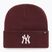 Zimná čiapka 47 Brand MLB New York Yankees Haymaker dark maroon