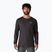 Pánske tričko Patagonia Cap Cool Merino Blend Longsleeve Graphic heritage header/black