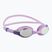 Plavecké okuliare TYR pre deti Swimple Metallized silvger/purple
