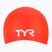 Plavecká čiapka TYR Long Hair Wrinkle Free Silicone bright red
