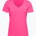 Dámske tréningové tričko Under Armour Tech SSV - Solid 653 ružovo-strieborné 1255839