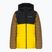 Detská páperová bunda Columbia Powder Lite s kapucňou Black and Yellow 1802901