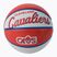 Wilson NBA Team Retro Mini Cleveland Cavaliers basketbal červený WTB3200XBCLE veľkosť 3