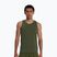 Pánske bežecké tričko Saucony Stopwatch Singlet fatigue heather