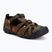 Juniorské sandále KEEN Seacamp II CNX dark olive/gold flame