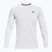 Pánske tréningové tričko longsleeve Under Armour CG Armour Fitted Crew white/black