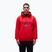 Pánska mikina Napapijri Burgee Half Zip Hooded 2.0 red goji