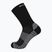 Bežecké ponožky Salomon Aero Crew čierne/béžové/perleťovo modré