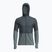 Pánska trekingová  mikina Icebreaker Merino 200 RealFleece Descender Zip Hoodie abyss/blue ash/black