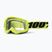 100% Strata 2 fluo yellow/clear cyklistické okuliare