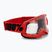 Pánske cyklistické okuliare 100% Strata 2 red/clear 50027-00004