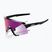 Slnečné okuliare 100% S3 LE gloss black/purple flash mirror photochromic