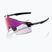 Slnečné okuliare 100% Aerocraft gloss black/purple mirror photochromic