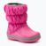 Detské snehové topánky Crocs Winter Puff electric pink/light grey