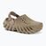 Detské šľapky Crocs Echo Clog Kids khaki