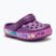Detské šľapky Crocs Crocband Lights Clog Toddler amethyst