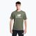 New Balance Essentials Stacked Logo Co pánske tréningové tričko zelené NBMT31541DON
