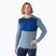 Pánska termoaktívna mikina Smartwool Thermal Merino Baselayer Colorblock Crew Boxed pewter blue