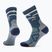 Dámske trekingové ponožky Smartwool Hike Light Cushion New Pattern Crew twilight blue
