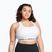 Fitness podprsenka  Under Armour Crossback Mid white/white/black