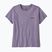 Dámske tričko Patagonia P-6 Logo Responsibili-Tee concrete purple