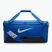 Tréningová taška Nike Brasilia 9,5 60 l game royal/čierna/metalická strieborná