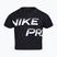 Detské tričko Nike Pro Dri-Fit Cropped čierne