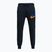 Pánske nohavice Nike Club Fleece Joggers black/black/safety orange