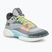 Pánska basketbalová obuv SKECHERS SKX Resagrip gray/yellow