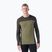 Pánska termoaktívna mikina Smartwool Classic Thermal Merino Base Layer Colorblock Crew Boxed moss