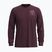 Pánsky Longsleeve Smartwool Bear Stare Graphic baklažán