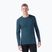 Pánsky termoaktívny longsleeve Smartwool Merino 250 Baselayer Crew Boxed twilight blue heather