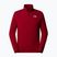 Pánska mikina The North Face 100 Glacier 1/4 Zip garnet red